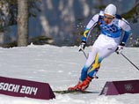 Россияне выиграли серебро в лыжной эстафете, золото - у шведов Россияне выиграли серебро в лыжной эстафете, золото - у шведов