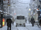 Жертвами снегопадов в Японии стали 19 человек, почти 1600 пострадали