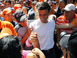 Венесуэльский оппозиционер Леопольдо Лопес, объявленный в розыск за организацию протестных акций, добровольно сдался властям