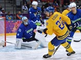 Шведские хоккеисты ждут победителя матча Россия - Финляндия в полуфинале Игр