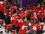 Канадские хоккеистки в четвертый раз выиграли олимпийское золото