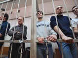 На скамье подсудимых - Андрей Барабанов, Степан Зимин, Денис Луцкевич, Ярослав Белоусов, Артем Савелов, Сергей Кривов, Александра Наумова (Духанина) и Алексей Полихович На скамье подсудимых - Андрей Барабанов, Степан Зимин, Денис Луцкевич, Ярослав Белоусов, Артем Савелов, Сергей Кривов, Александра Наумова (Духанина) и Алексей Полихович