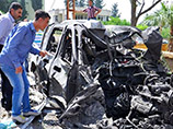 Начиненный взрывчаткой автомобиль взорвался возле больницы на севере Сирии, теракт привел к многочисленным жертвам Начиненный взрывчаткой автомобиль взорвался возле больницы на севере Сирии, теракт привел к многочисленным жертвам