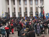 Внеочередное заседание Верховной Рады Украины проходит в закрытом режиме