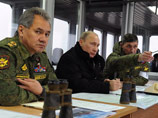 Путин посетил в Ленинградской области военные учения, проводимые в рамках внеплановой проверки