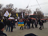 В Москве проходят "Марш мира" и "красное шествие" Кургиняна

