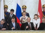 Конституционный суд РФ получил подписанный Путиным договор о присоединении Крыма для проверки соответствия главному закону России