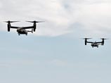 Из военной техники в учениях будут задействованы тяжелые транспортные вертолеты CH-53 и конвертопланы Osprey, сочетающие в себе возможности вертолета и самолета