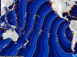 Первая волна цунами, вызванного мощным землетрясением магнитудой 8,2, произошедшим в ночь на среду, обрушилась на побережье Чили