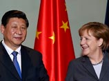 В минувшую пятницу, 28 марта, канцлер Германии Ангела Меркель в Берлине встретилась с китайским лидером Си Цзиньпином и преподнесла ему в качестве подарка старинную карту Китая