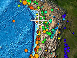 Новые мощные подземные толчки магнитудой 7,8 зарегистрированы поздно вечером в среду (утром по московскому времени) у берегов Чили