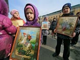 В Вербное воскресенье в Санкт-Петербурге состоялся "детский" крестный ход