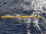 Как сообщается, пятиметровая автономная субмарина с помощью ультразвуковых локаторов исследует океанское дно