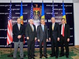 Встреча американских сенаторов с премьер-министром Юрием Лянкэ