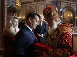 Патриарх Кирилл подарил Путину и Медведеву пасхальные яйца
