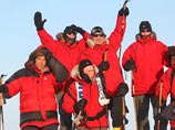 Седьмая молодежная экспедиция "На лыжах - к Северному полюсу" вернулась в Москву
