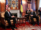 На встрече с вице-президентом США Турчинов обвинил РФ и ее террористов в срыве женевских соглашений На встрече с вице-президентом США Турчинов обвинил РФ и ее террористов в срыве женевских соглашений