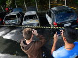 В бразильском Рио протестующие сожгли 5 автобусов после гибели подростка в перестрелке с полицией