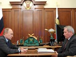 Рабочая встреча Владимира Путина с Виктором Басаргиным, 25 апреля 2014 года