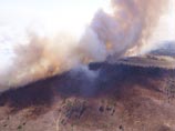 Тушение лесных пожаров в Свободненском районе Амурской области, 27 апреля 2014 года