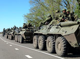 Российско-украинская граница около Белгорода, 25 апреля 2014 года 