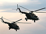 Российские военные вертолеты начали учения на северо-западе страны