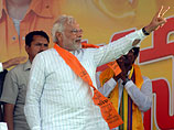 Владимир Путин поздравил Нарендре Моди с победой на парламентских выборах в Индии