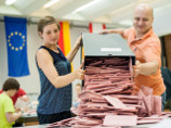 В Брюсселе огласили предварительные результаты "евровыборов"