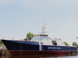 В России впервые за последние 20 лет спустили на воду пограничный сторожевой корабль, созданный специально для использования в арктическом регионе