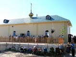 Во время обстрела Славянска у храма Державной иконы Божией Матери погибла женщина Во время обстрела Славянска у храма Державной иконы Божией Матери погибла женщина