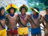 Амазонские индейцы бросили вызов футболистам сборной Англии