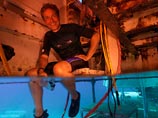Внук легендарного Кусто погрузился в подводную лабораторию, где проведет 31 день