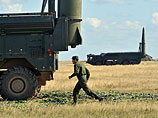 Российские военные потренируются в стрельбе из "Искандеров" в ходе учений на западе страны
