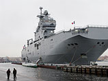 Франция поставит два вертолетоносца Mistral России, "если против нее (РФ) не будут введены общеевропейские экономические санкции"