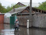 В Барнауле в микрорайоне Затон подтопило все дома
