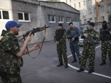 Тренировка ополченцев, Донецк, 5 июня 2014 года