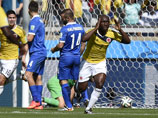 Колумбийцы уверенно победили греков в матче ЧМ-2014
