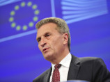 Еврокомиссар Эттингер ставит энергетику в самый конец списка возможных санкций ЕС против России