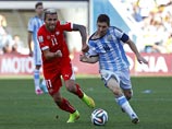 Аргентина пробилась в четвертьфинал ЧМ-2014, с трудом одолев швейцарцев