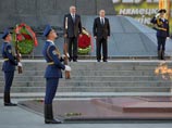 В Белоруссии подготовили военный парад с участием российских войск, а Путин на праздник задерживаться не стал
