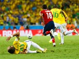 Матч Бразилия - Колумбия стал самым "грязным" на чемпионате мира 