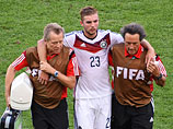 Немецкий футболист не может вспомнить финал Кубка мира после удара по голове