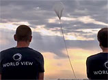 Компания World View опубликовала ВИДЕО первого беспилотного полета своего воздушного шара на высоте 37 км