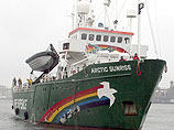 Ледокол Greenpeace Arctic Sunrise после деcяти месяцев ареста покинул Россию Ледокол Greenpeace Arctic Sunrise после деcяти месяцев ареста покинул Россию
