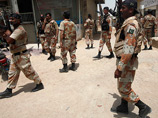 В ходе перестрелки по меньшей мере десять нападавших были убиты, 13 сотрудников пакистанских сил безопасности получили ранения