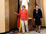 Канцлер Германии Ангела Меркель встретилась с премьер-министром Латвии Лаймдотой Страуюмой и высказалась насчет ситуации вокруг Украины, санкций и уровня безопасности стран НАТО