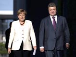 Президент Украины Петр Порошенко и канцлер Германии Ангела Меркель, накануне вечером пообщались по телефону