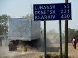 ОБСЕ: На Украину въехали 200 грузовиков российского конвоя из 280