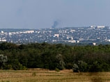 Украинские силовики оставили аэропорт Луганска, взорвав взлетно-посадочную полосу