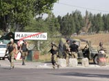 Нацгвардия Украины на выезде из Мариуполя, 4 сентября 2014 года Нацгвардия Украины на выезде из Мариуполя, 4 сентября 2014 года